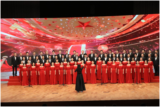 “永远跟党走” 庆祝中国共产党成立100周年歌咏比赛成功举办